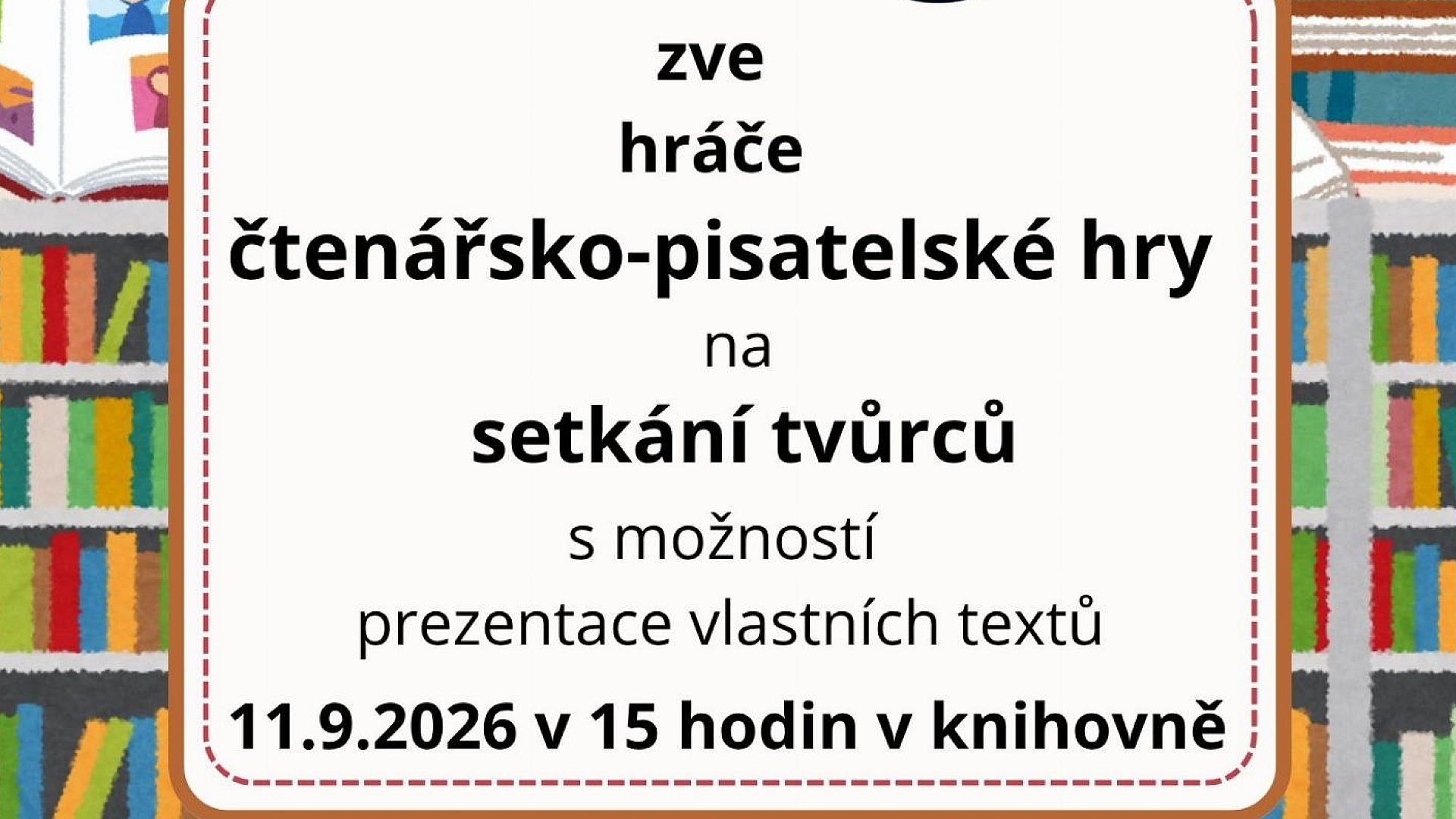 Knihovna - Setkání tvůrců