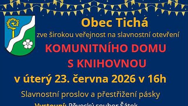 Obecní knihovna v Tiché