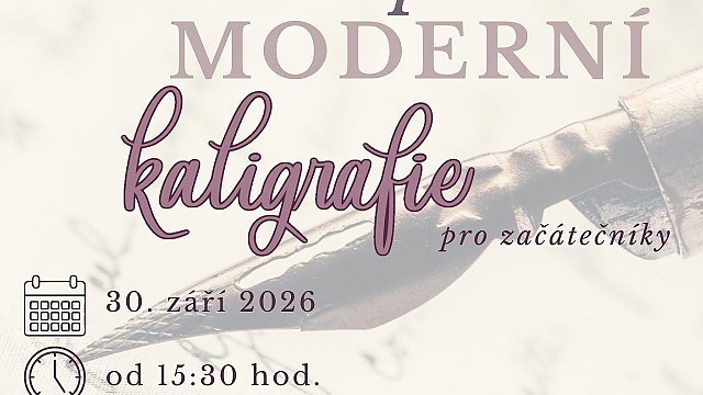 Workshop moderní kaligrafie